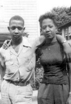 Charles E Williams and sister
